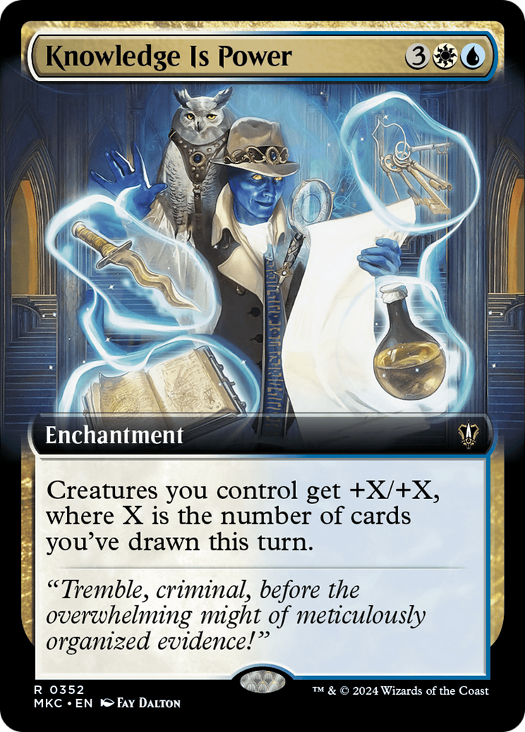 Knowledge Is Power - Extended Art [MKC-352]