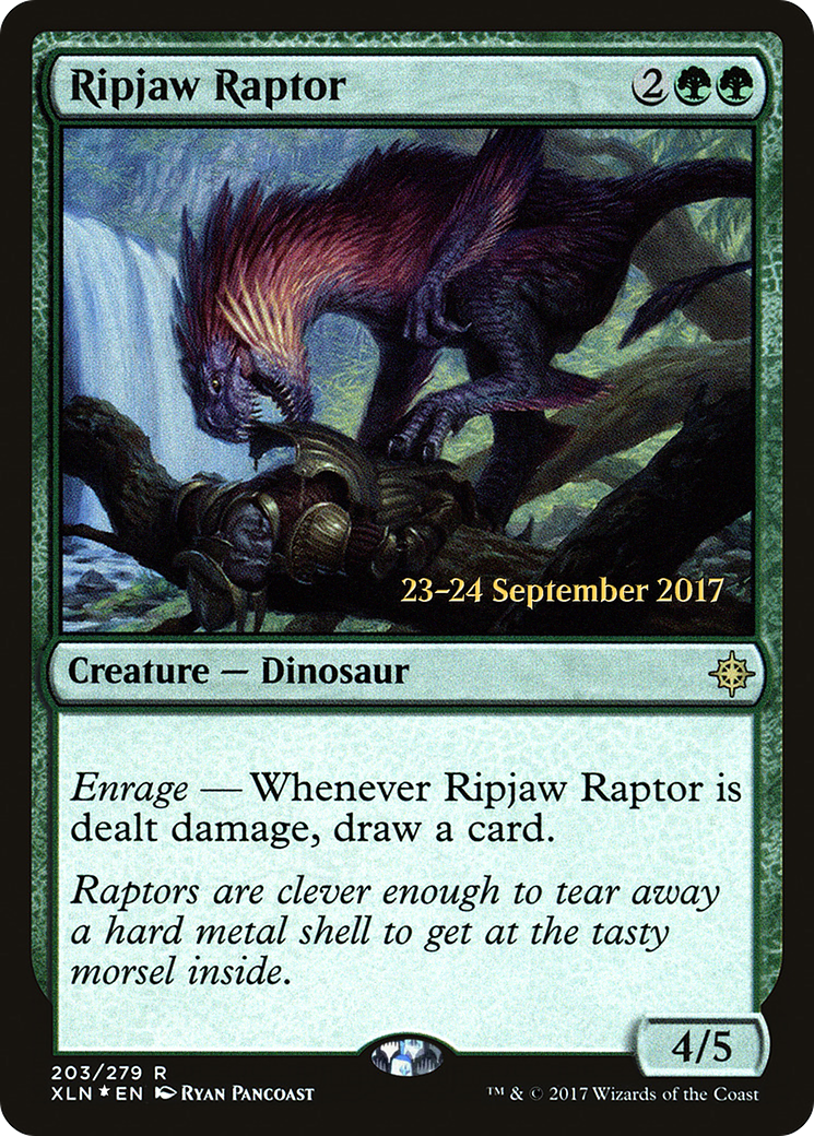 Ripjaw Raptor - Prerelease Promo [PXLN-203s]