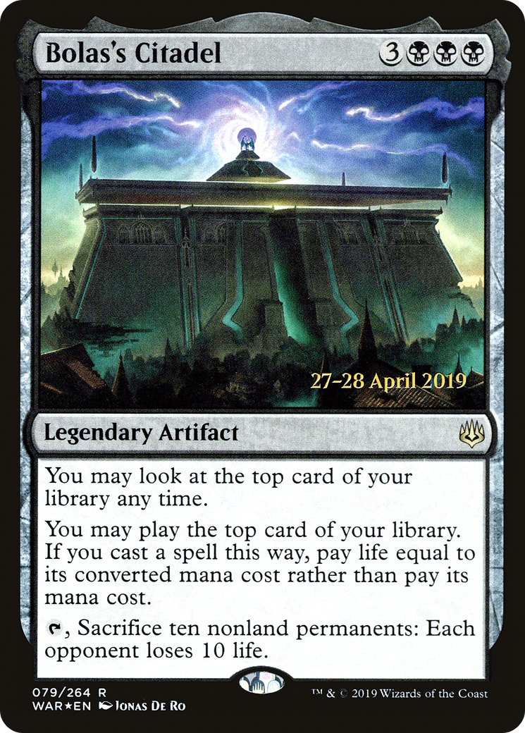 Bolas's Citadel - Prerelease Promo [PWAR-79s]