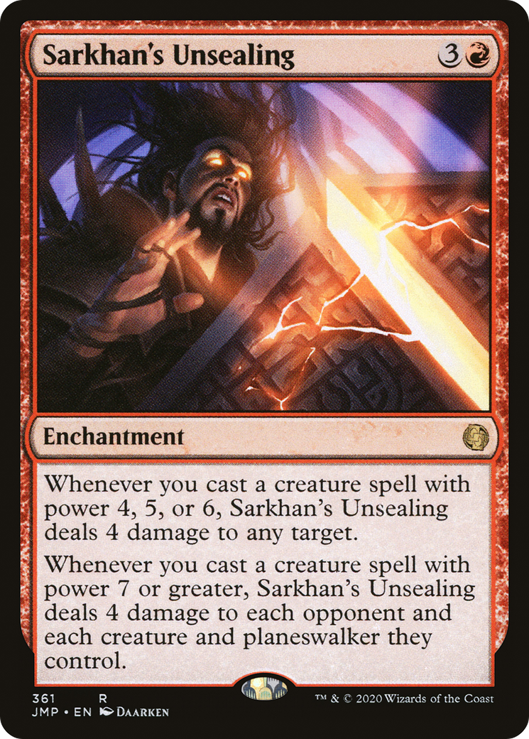 Sarkhan's Unsealing [JMP-361]
