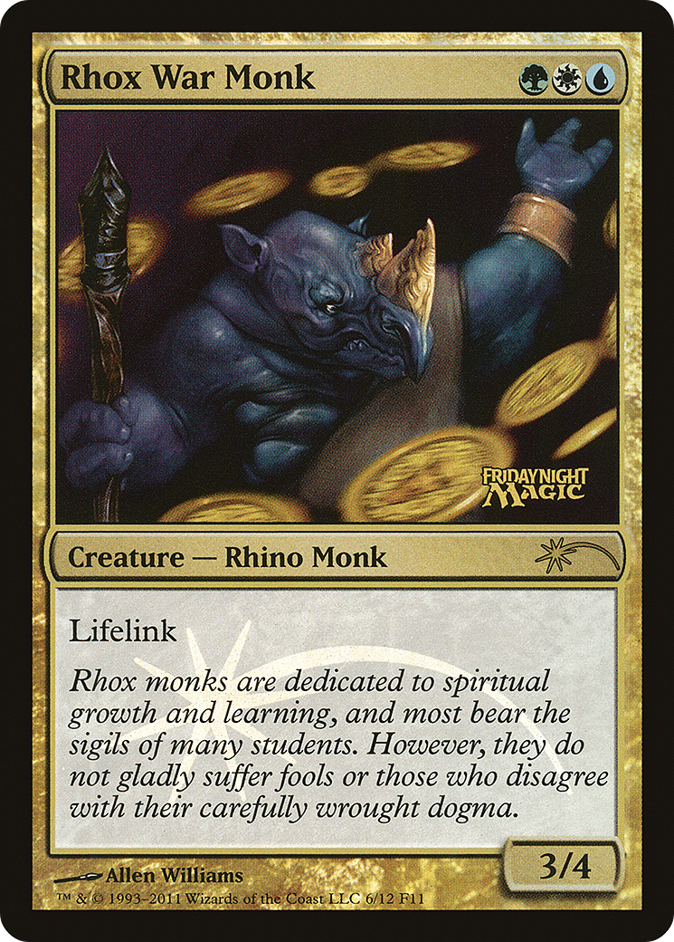 Rhox War Monk - Promo [F11-6]