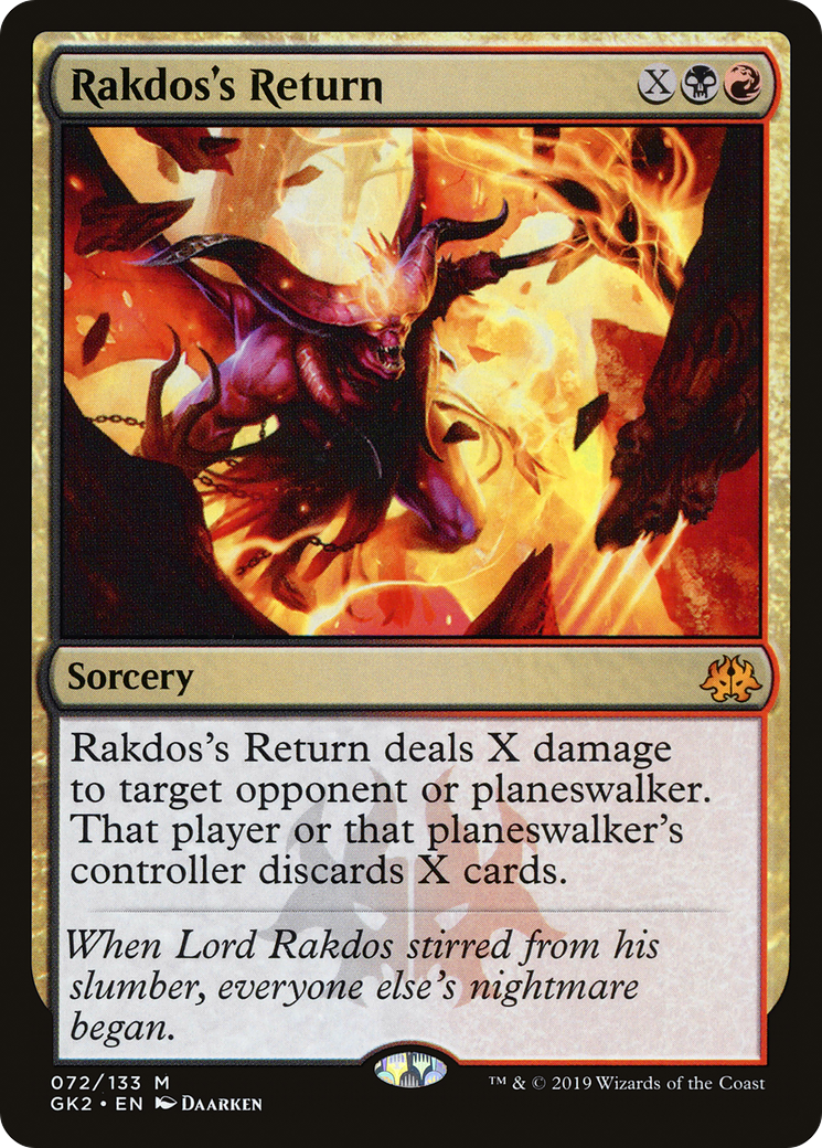 Rakdos's Return [GK2-72]