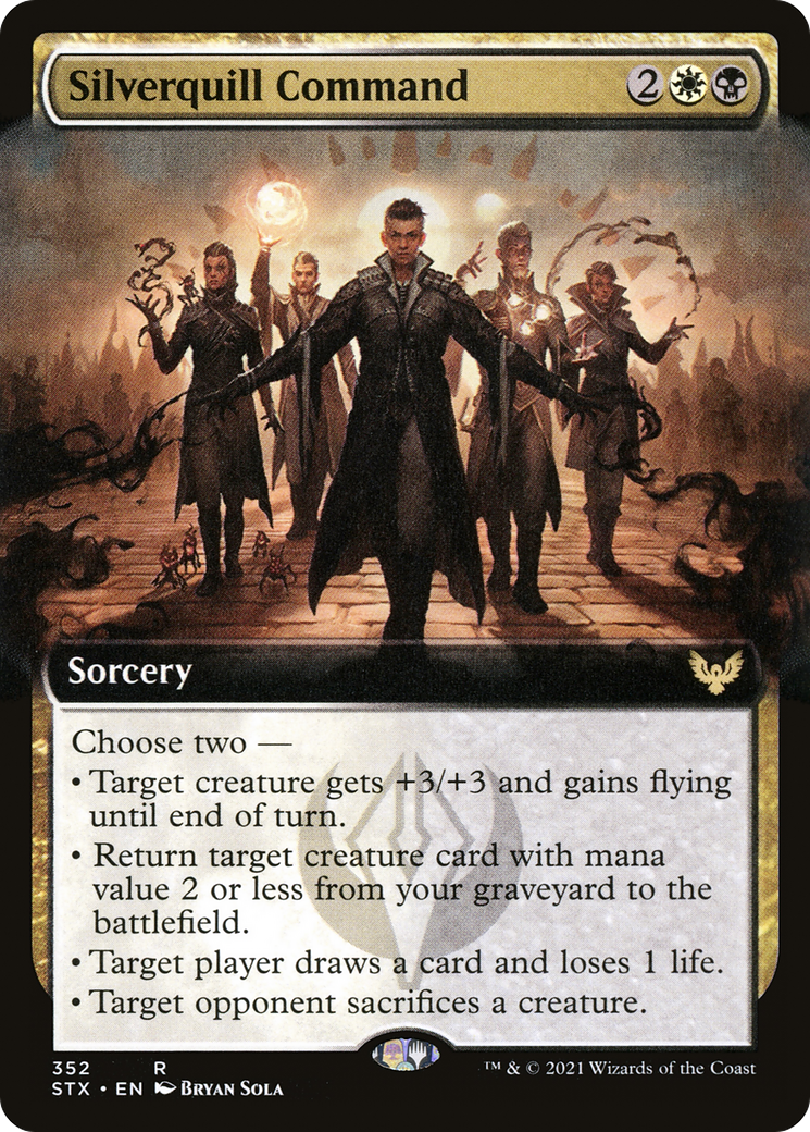Silverquill Command - Extended Art [STX-352]
