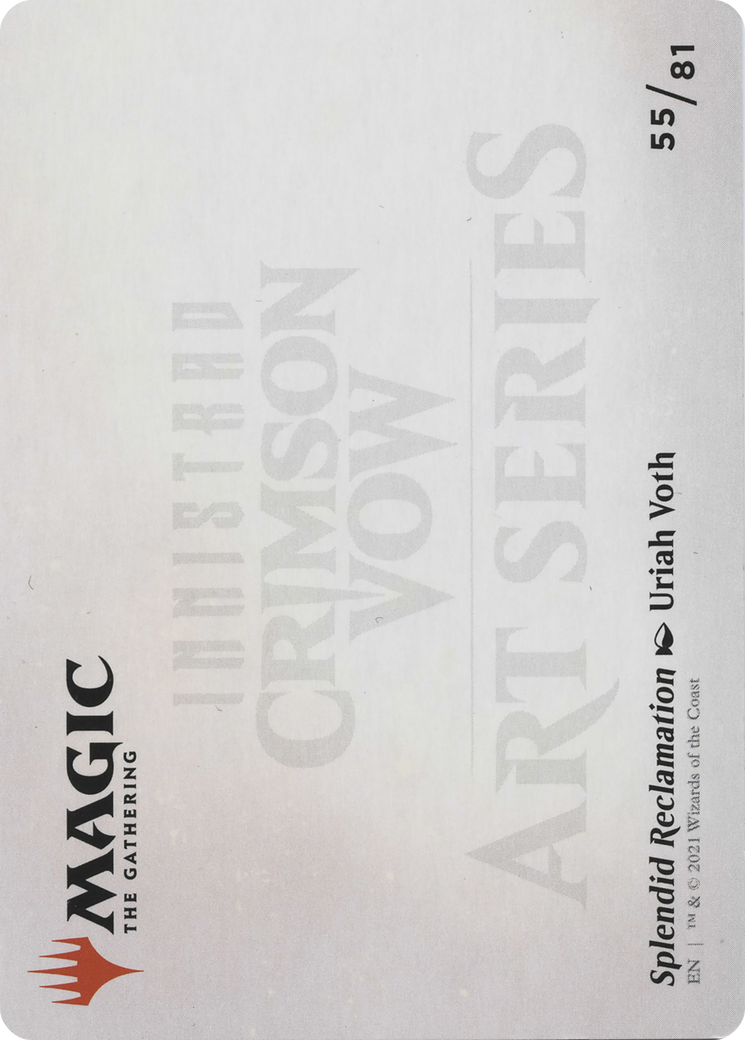 Splendid Reclamation // Splendid Reclamation [AVOW-55]