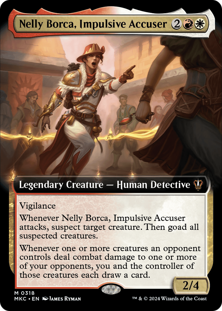 Nelly Borca, Impulsive Accuser - Extended Art [MKC-318]