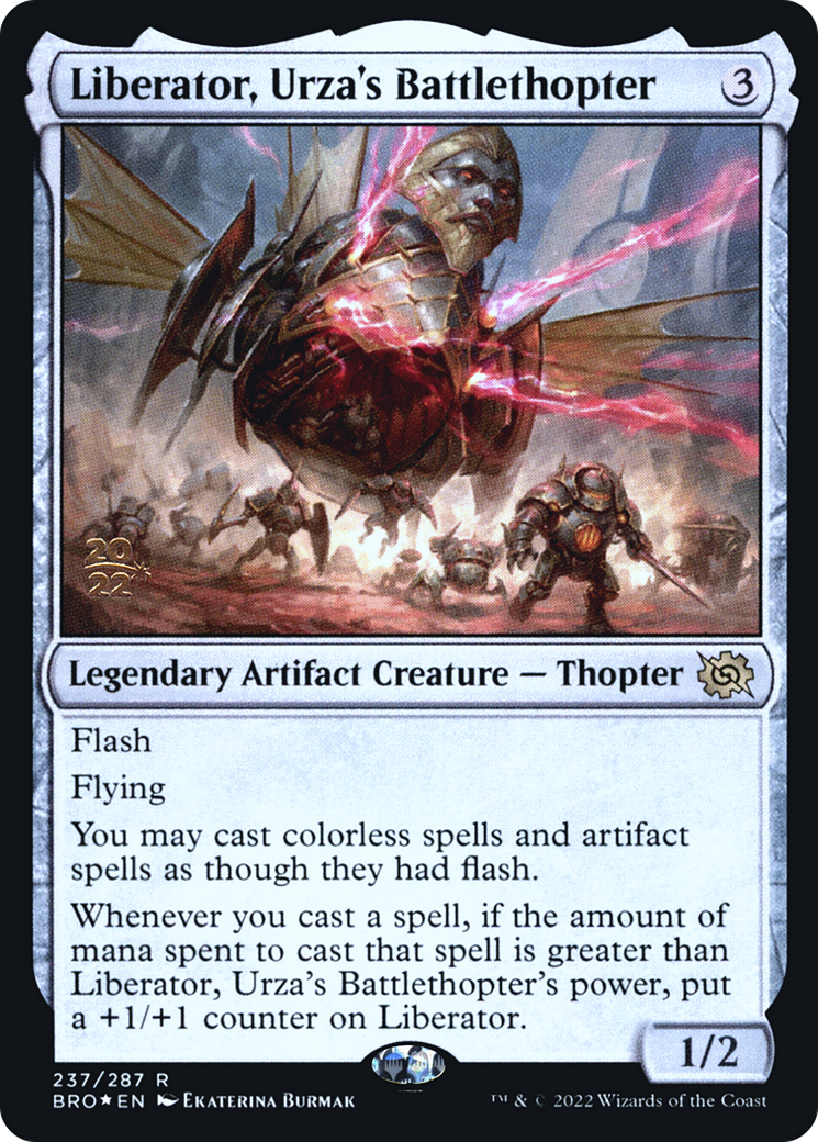 Liberator, Urza's Battlethopter - Prerelease Promo [PBRO-237s]