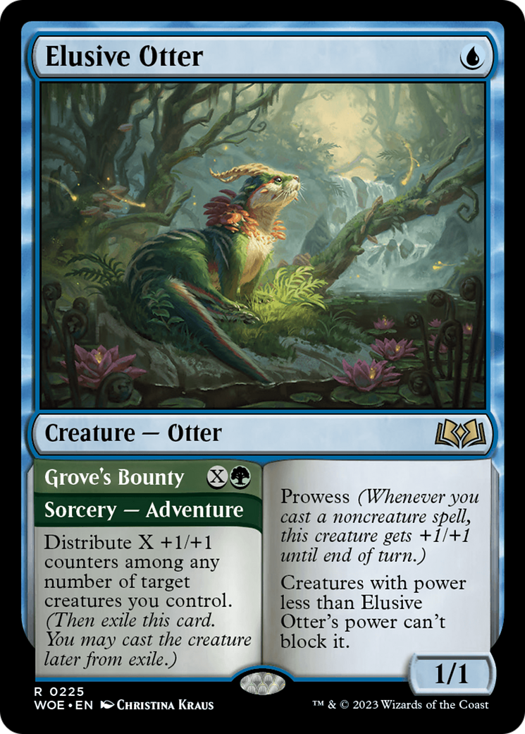 Elusive Otter // Grove's Bounty [WOE-225]