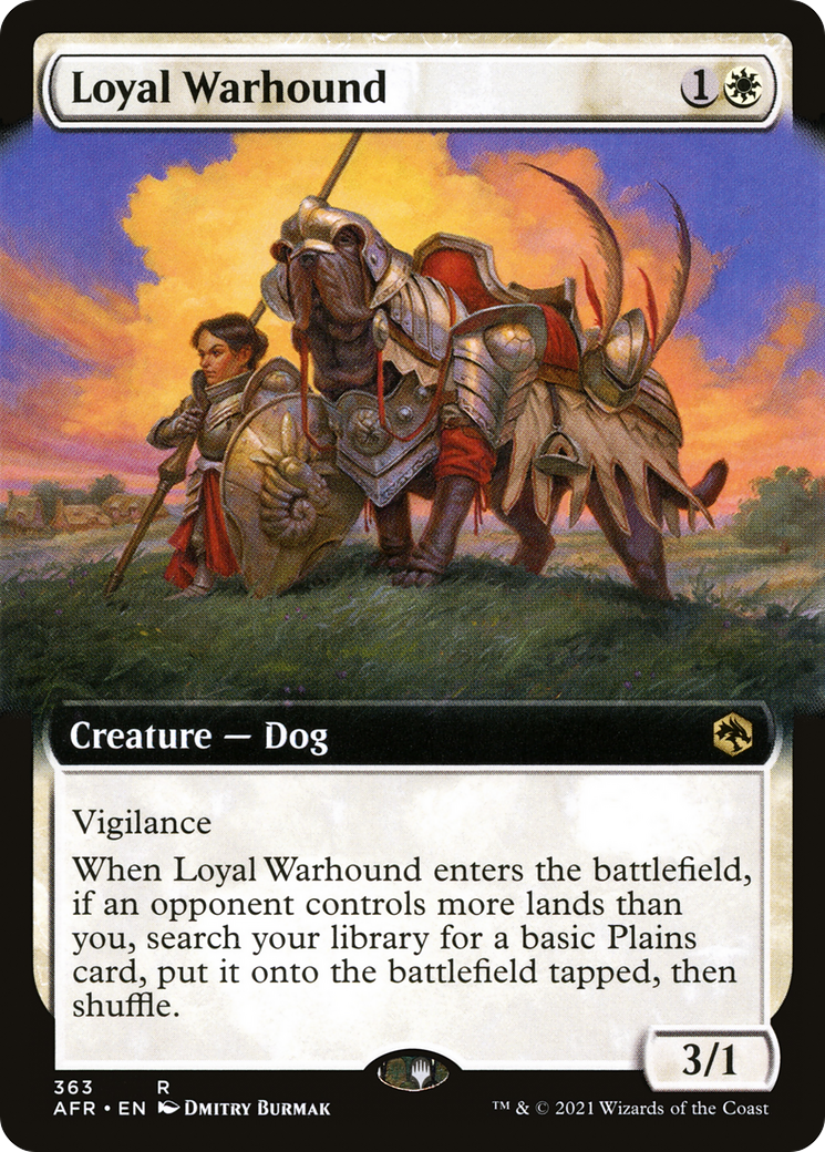Loyal Warhound - Extended Art [AFR-363]