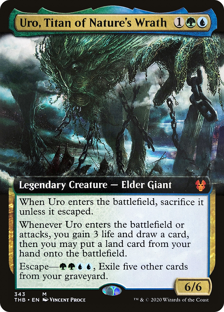 Uro, Titan of Nature's Wrath - Extended Art [THB-343]