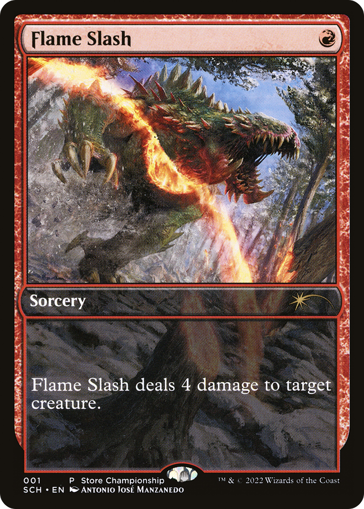 Flame Slash - Full Art - Promo [SCH-1]