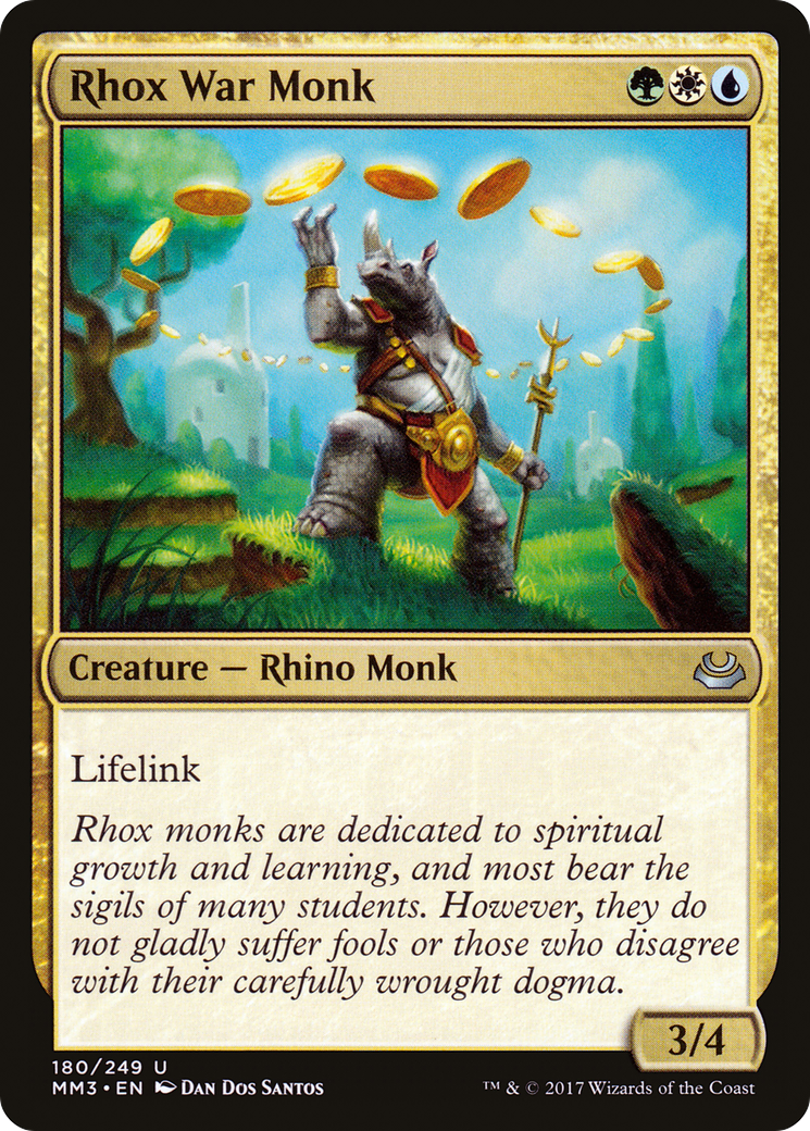 Rhox War Monk [MM3-180]
