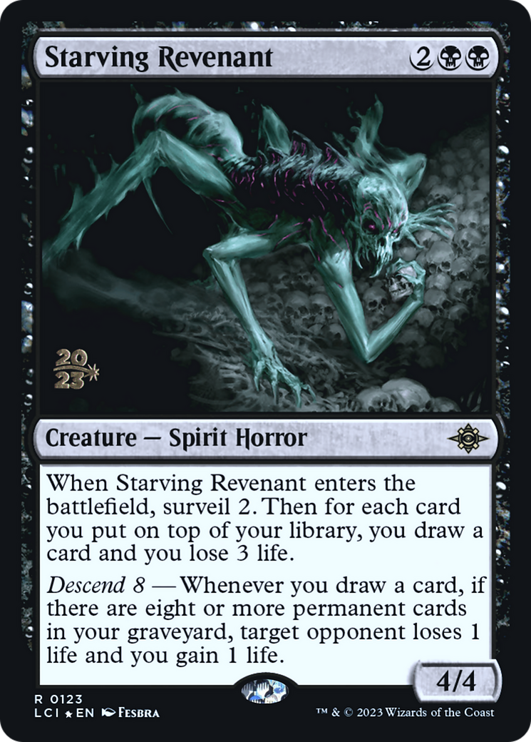 Starving Revenant - Prerelease Promo [PLCI-123s]