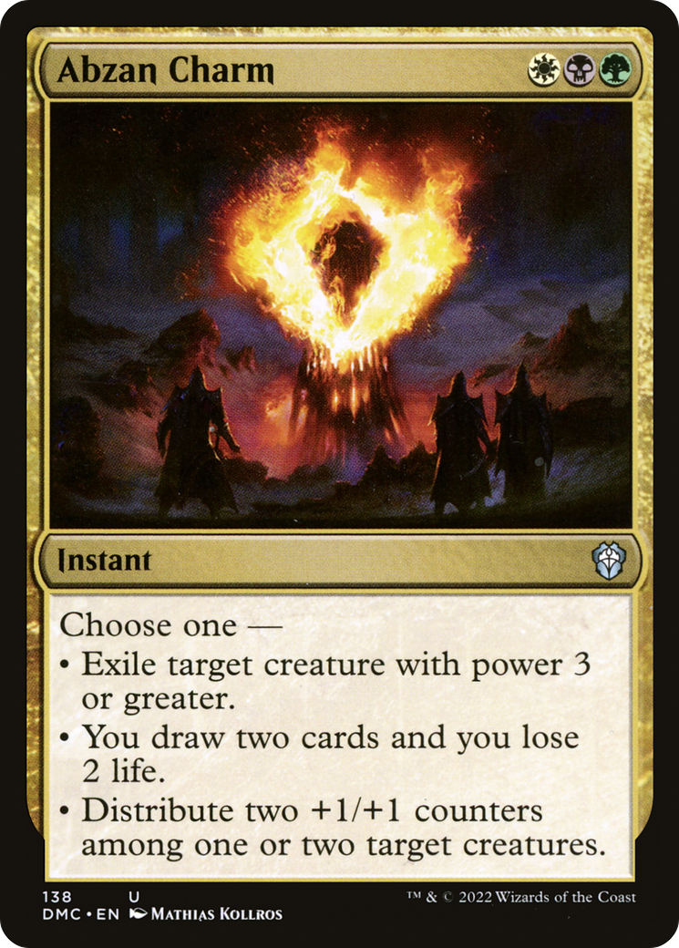 Abzan Charm [DMC-138]