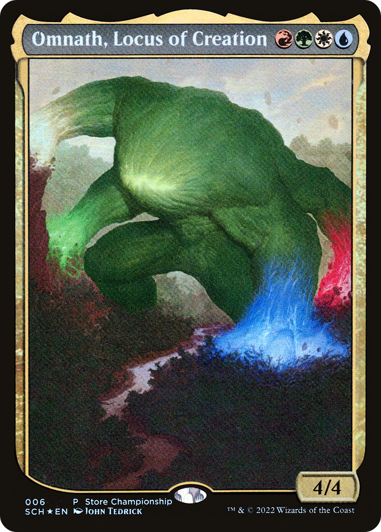 Omnath, Locus of Creation - Full Art - Promo [SCH-6]