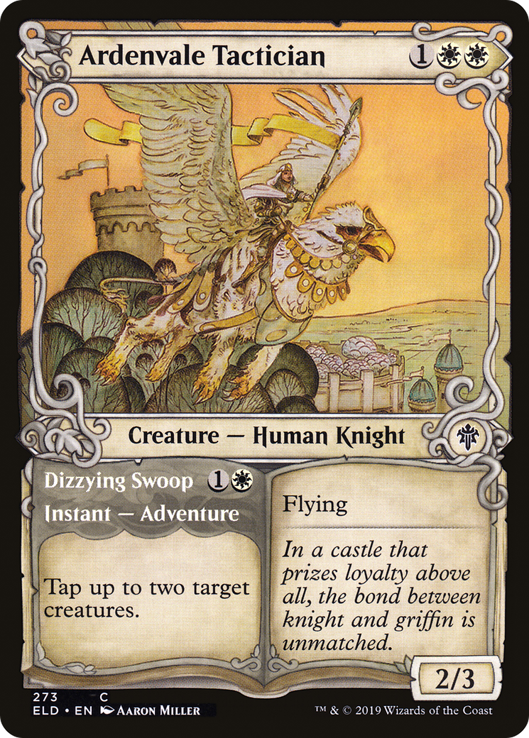 Ardenvale Tactician // Dizzying Swoop - Showcase [ELD-273]
