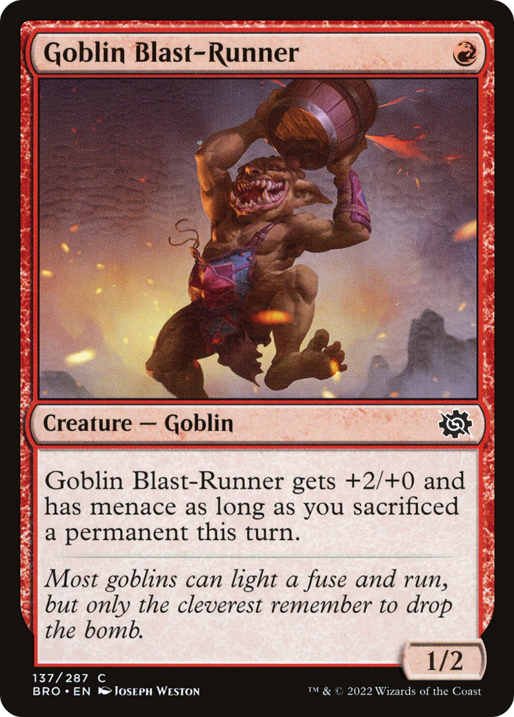 Goblin Blast-Runner [BRO-137]