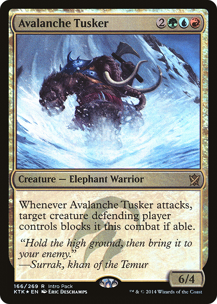 Avalanche Tusker - Promo [PKTK-166]