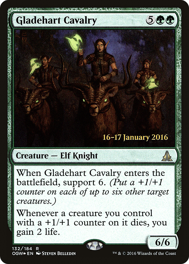 Gladehart Cavalry - Prerelease Promo [POGW-132s]