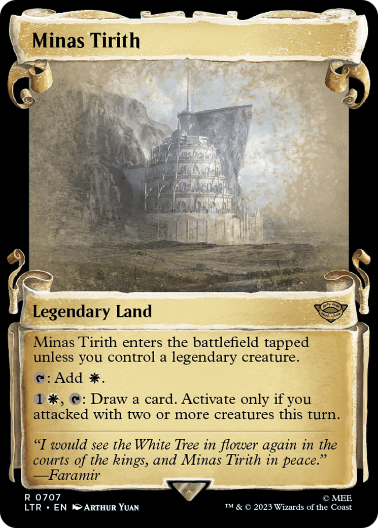 Minas Tirith - Scroll Showcase [LTR-707]