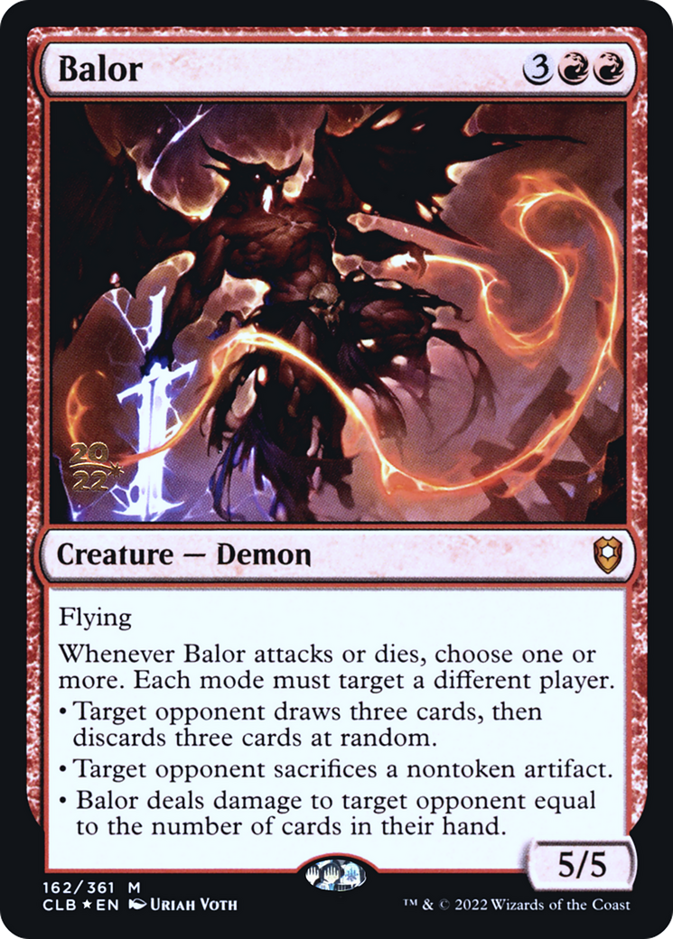 Balor - Prerelease Promo [PCLB-162s]