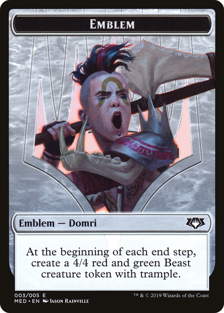 Domri, Chaos Bringer Emblem [TMED-R3]