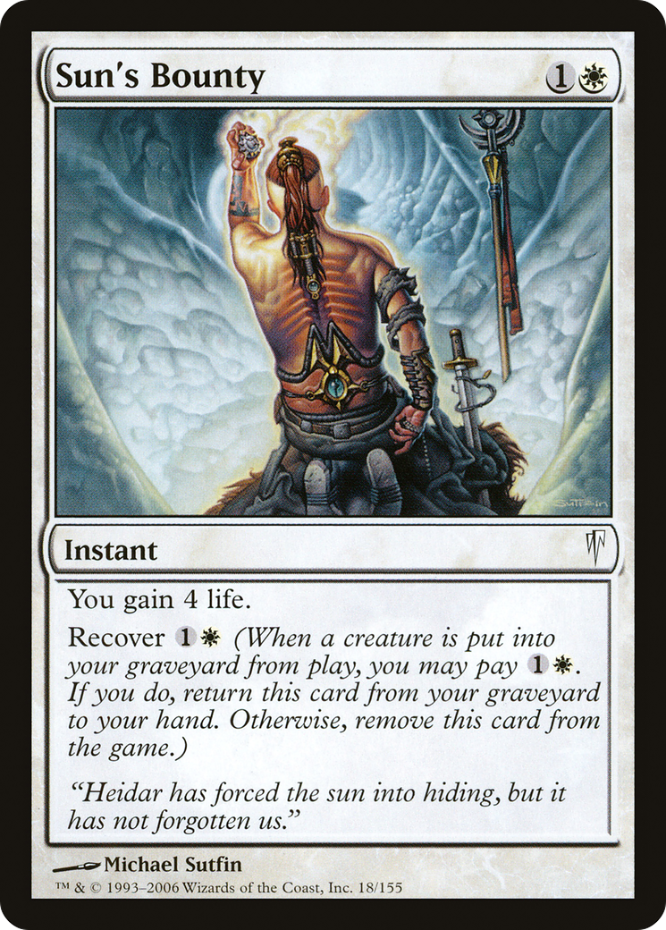 Sun's Bounty [CSP-18]