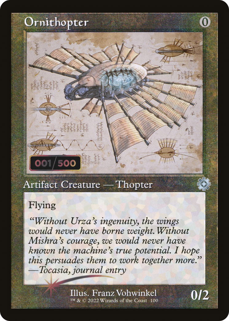 Ornithopter - Serialized [BRR-100z]
