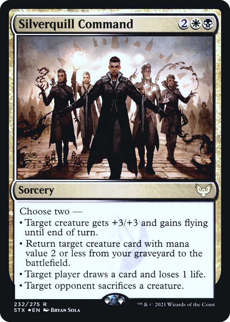 Silverquill Command - Prerelease Promo [PSTX-232s]