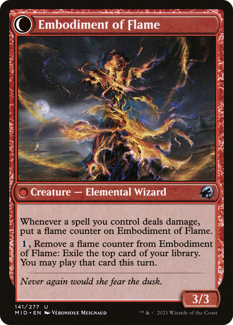 Flame Channeler // Embodiment of Flame [MID-141]