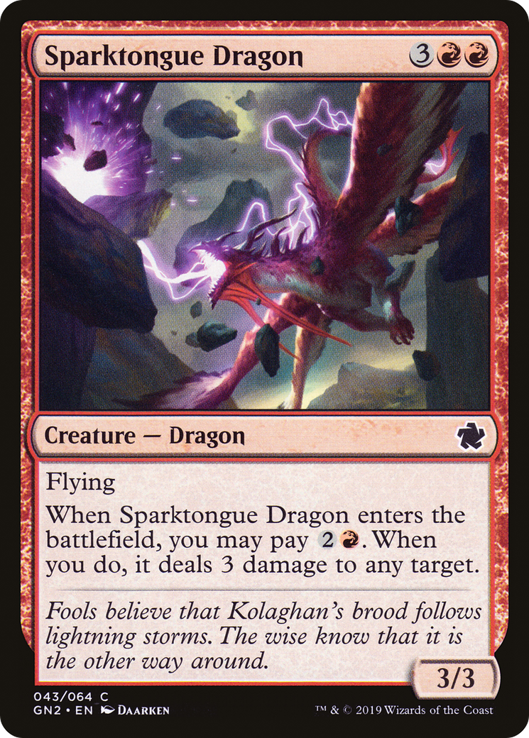 Sparktongue Dragon [GN2-43]