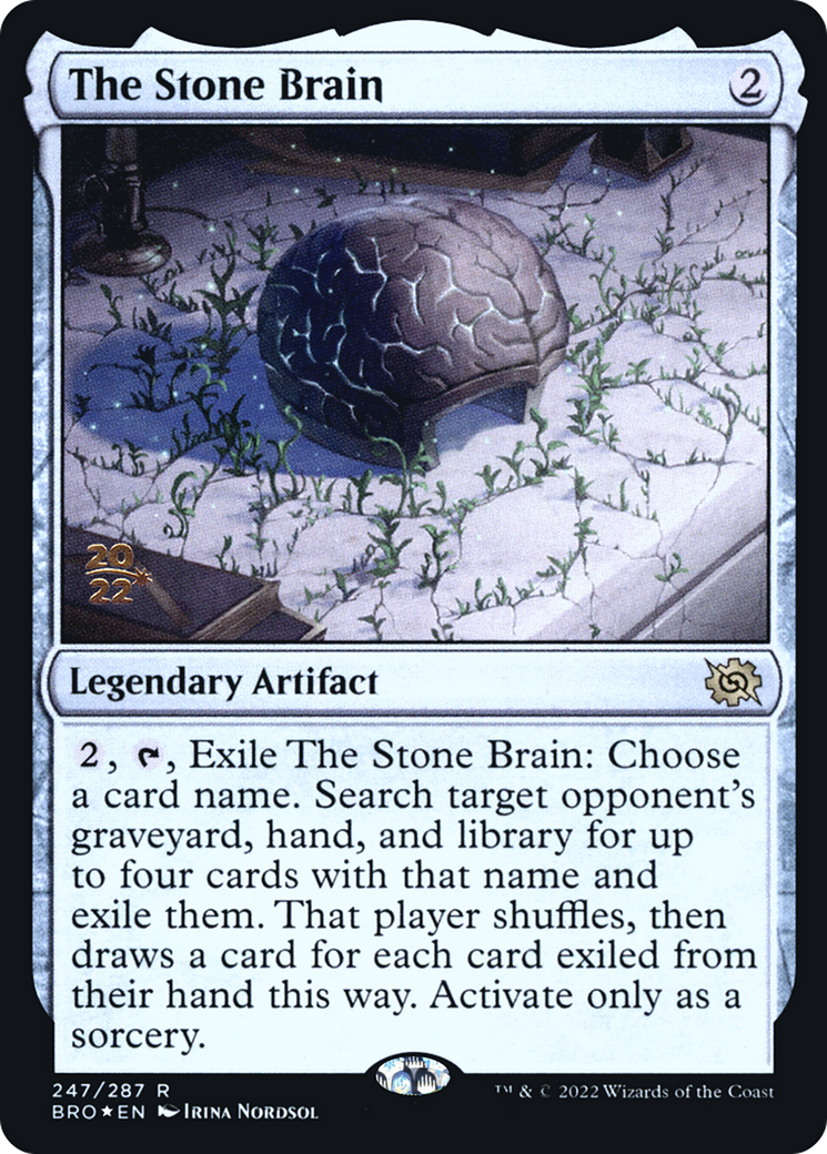The Stone Brain - Prerelease Promo [PBRO-247s]