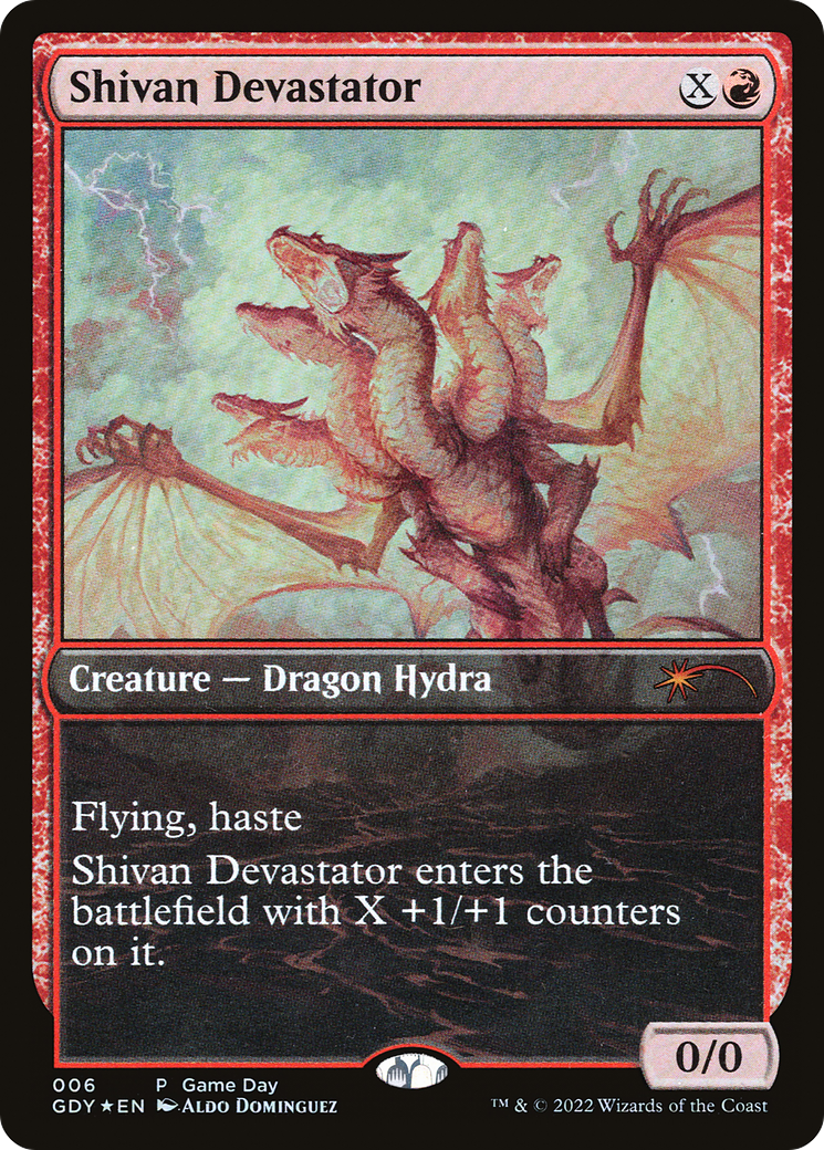 Shivan Devastator - Full Art - Promo [GDY-6]