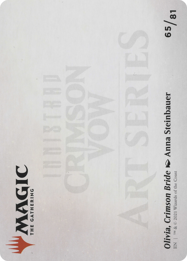 Olivia, Crimson Bride // Olivia, Crimson Bride [AVOW-65]
