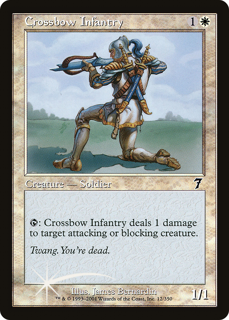 Crossbow Infantry [7ED-12★]