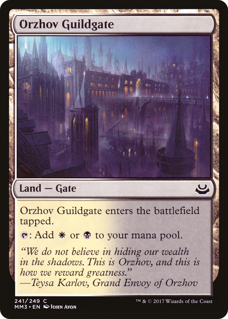 Orzhov Guildgate [MM3-241]