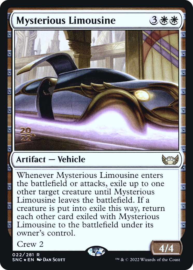 Mysterious Limousine - Prerelease Promo [PSNC-22s]