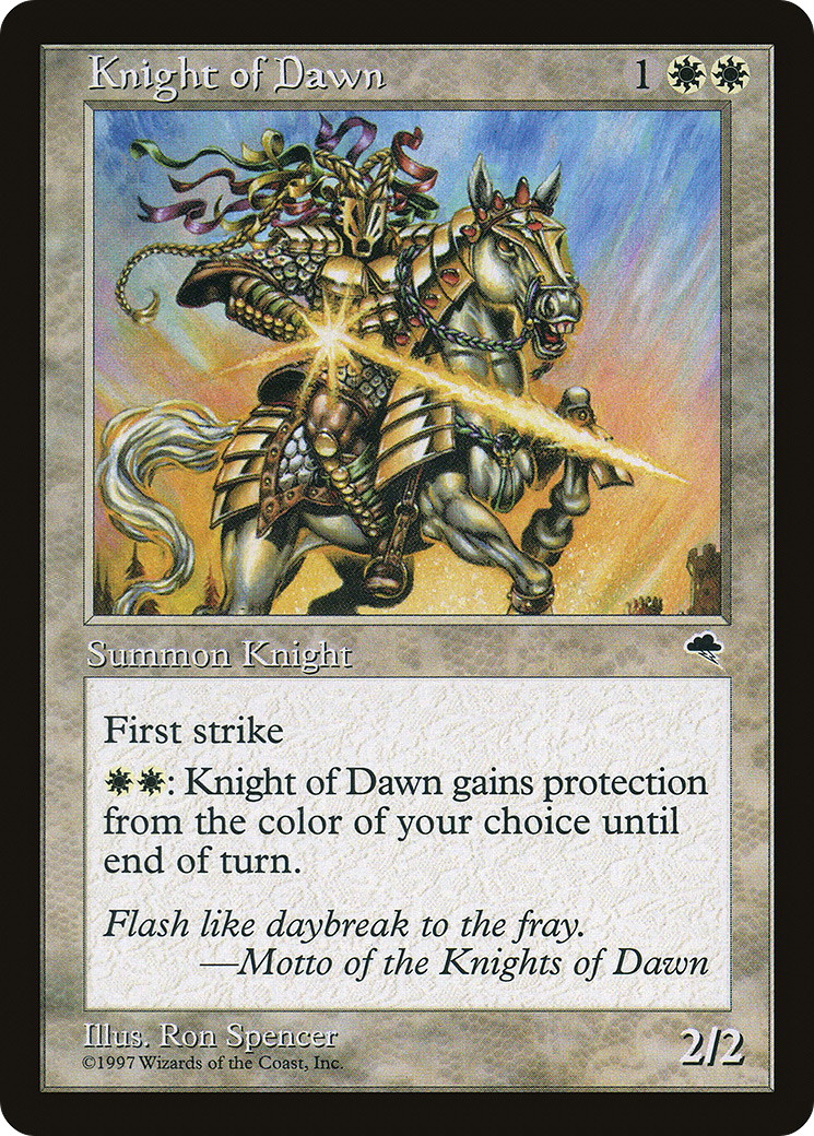 Knight of Dawn [TMP-26]