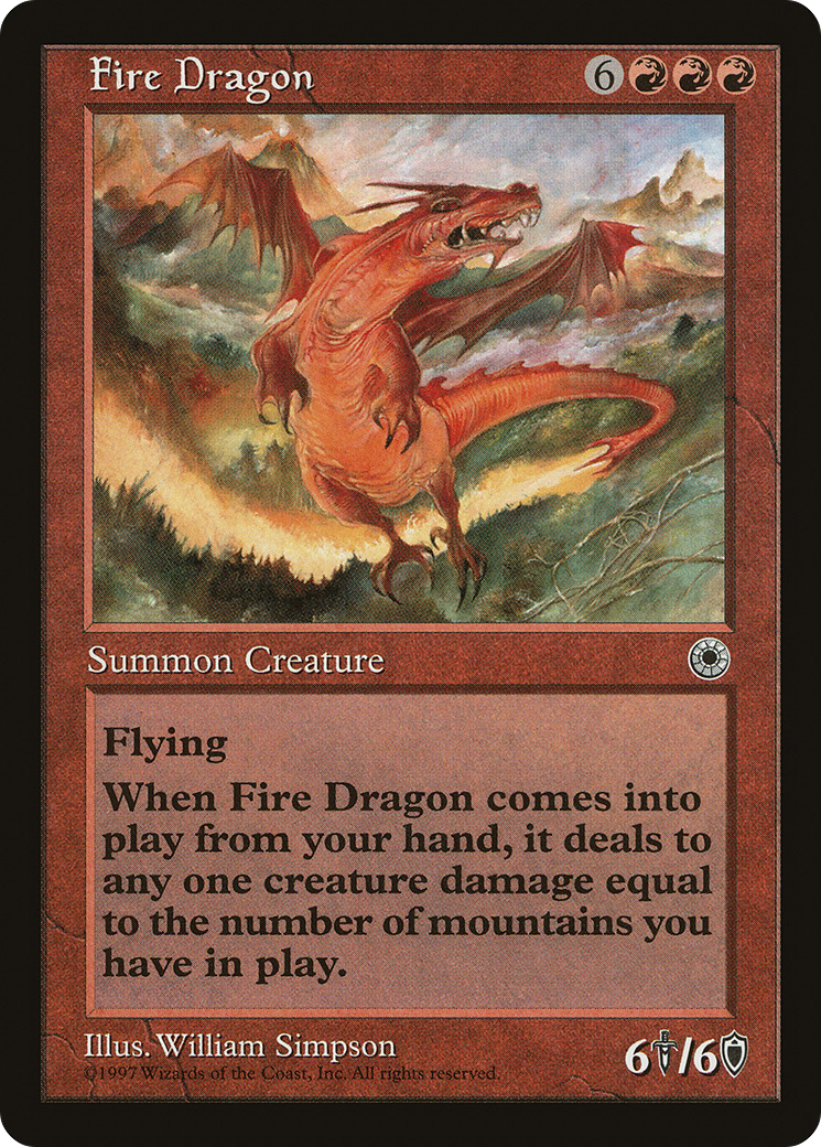 Fire Dragon [POR-125]