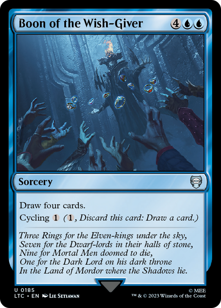 Boon of the Wish-Giver [LTC-185]