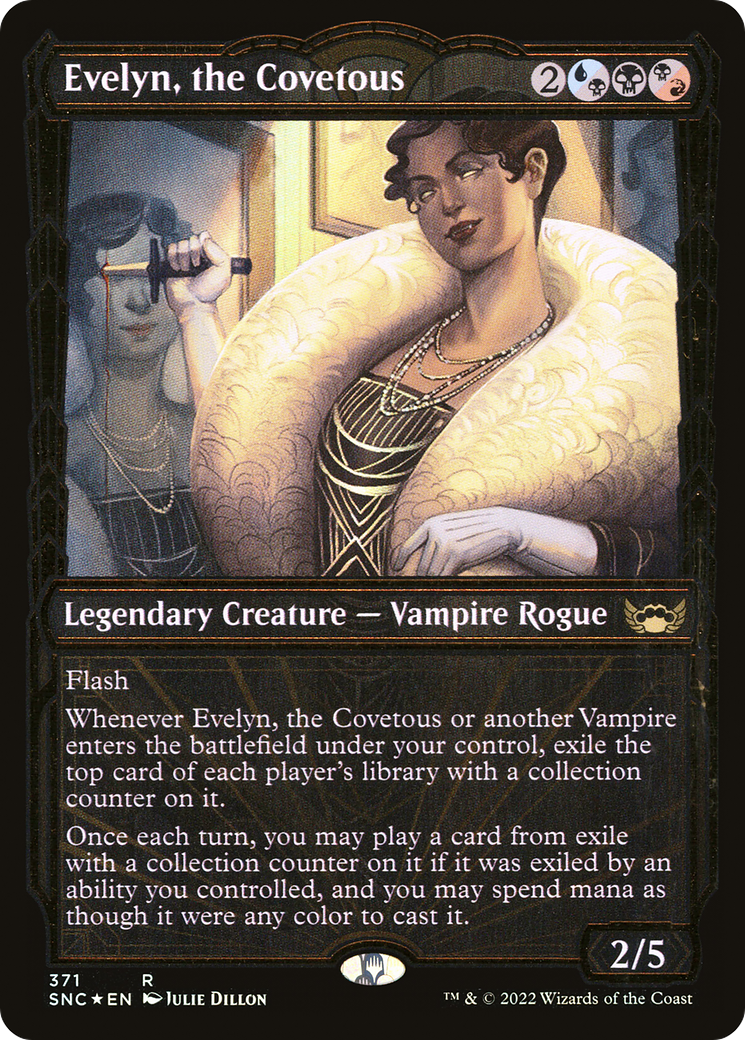 Evelyn, the Covetous - Showcase - Gilded Foil [SNC-371]