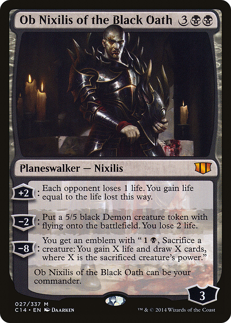Ob Nixilis of the Black Oath [C14-27]