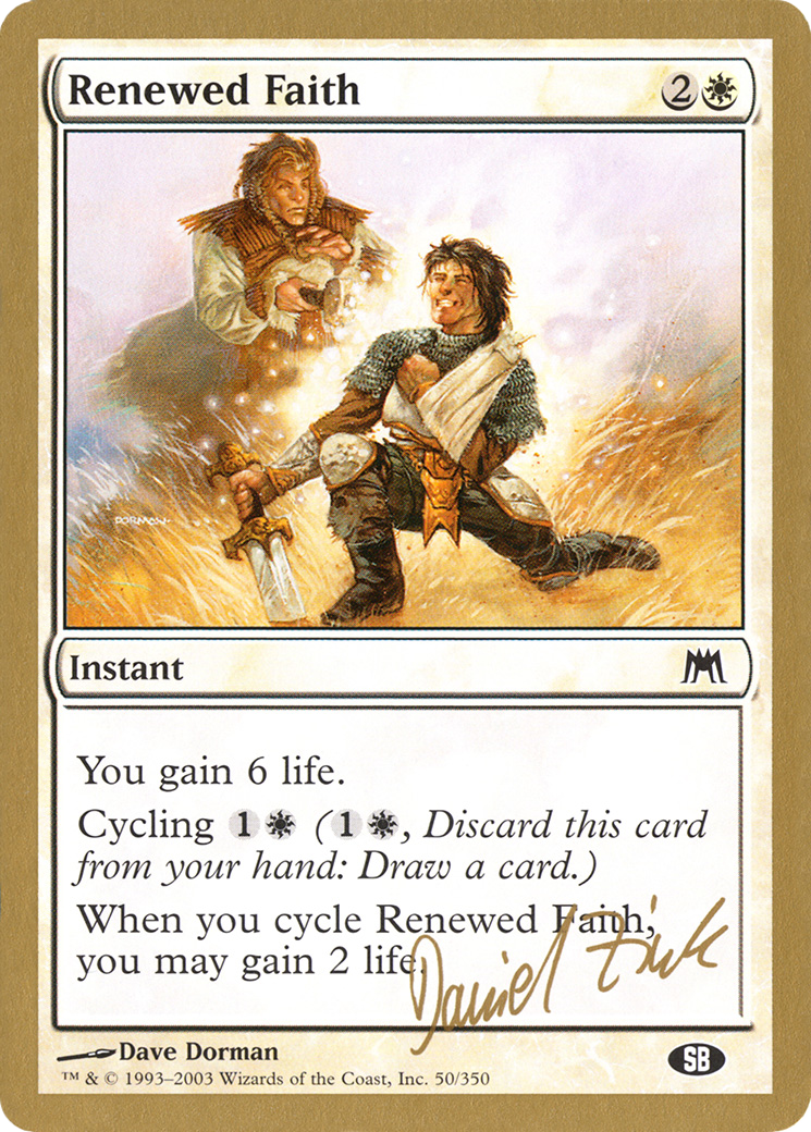 Renewed Faith [WC03-dz50sb]