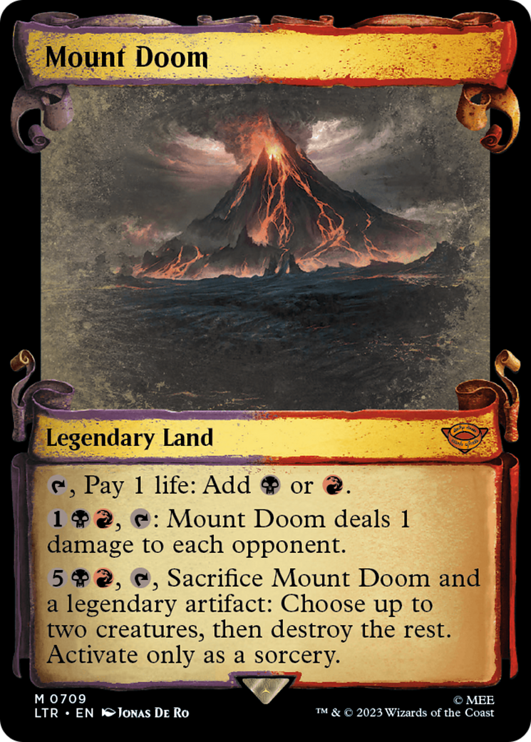 Mount Doom - Scroll Showcase [LTR-709]