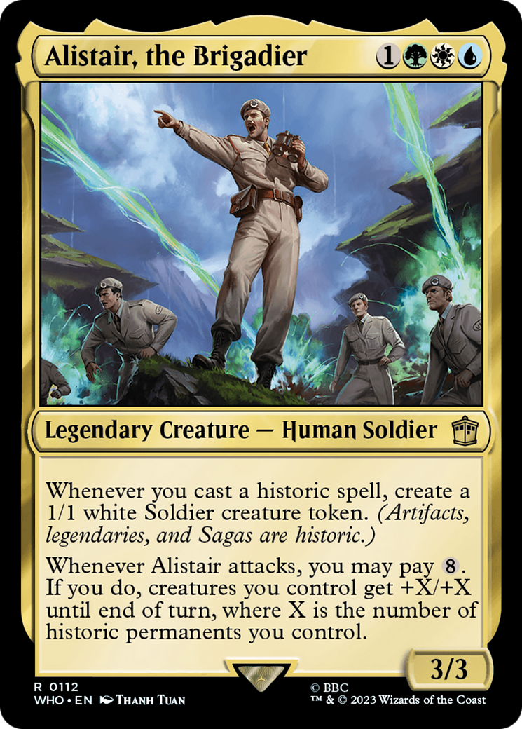 Alistair, the Brigadier [WHO-112]