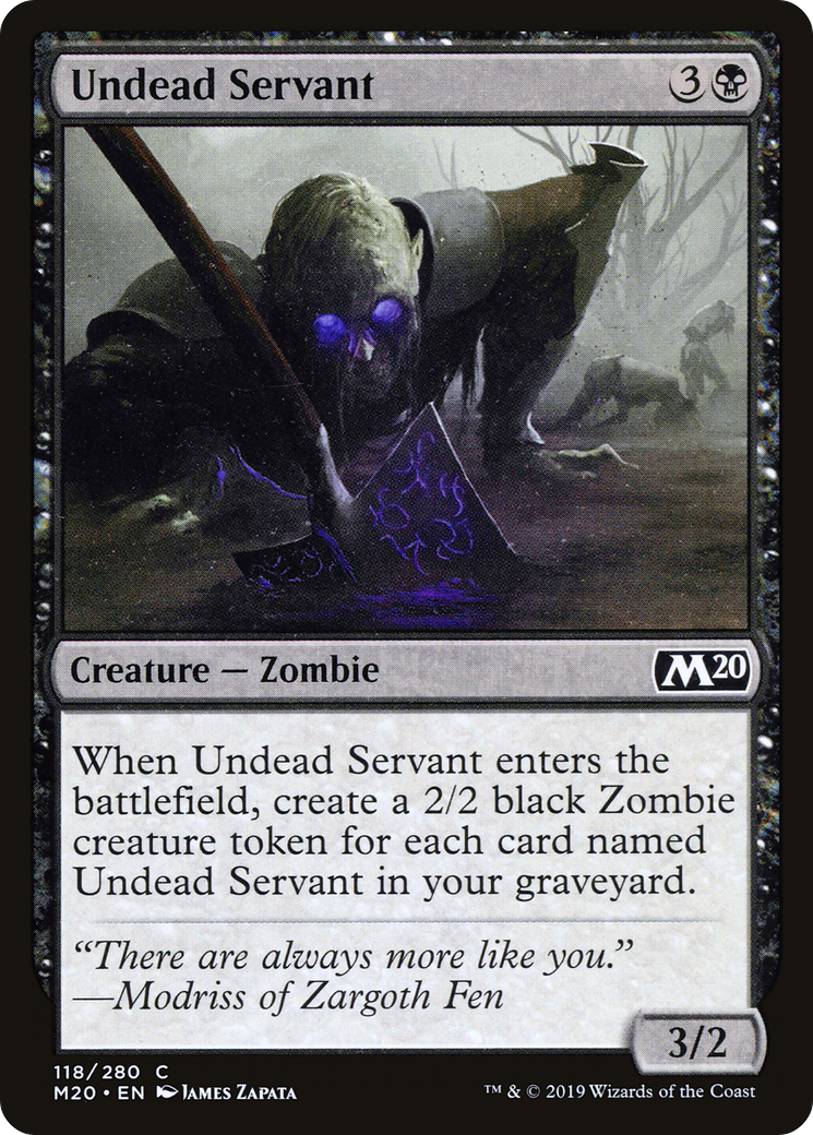 Undead Servant [M20-118]