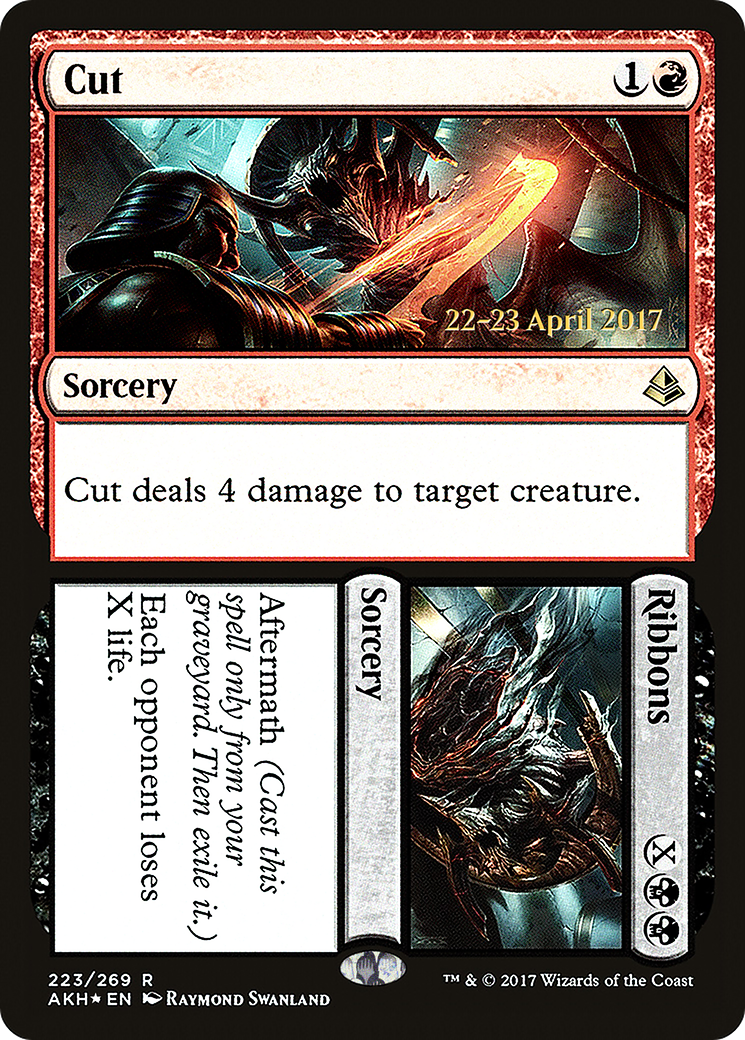 Cut // Ribbons - Prerelease Promo [PAKH-223s]