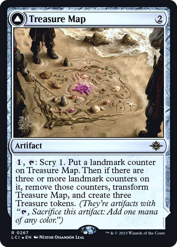 Treasure Map // Treasure Cove - Prerelease Promo [PLCI-267s]
