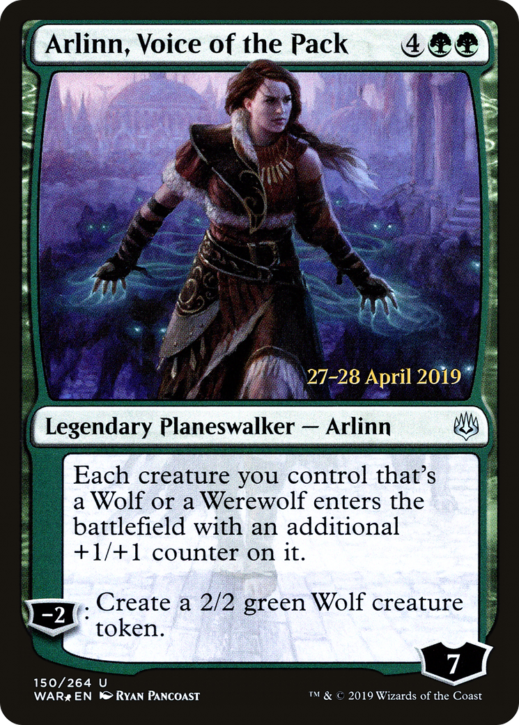 Arlinn, Voice of the Pack - Prerelease Promo [PWAR-150s]