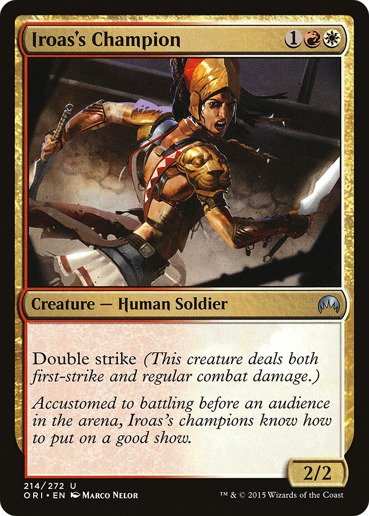 Iroas's Champion [ORI-214]