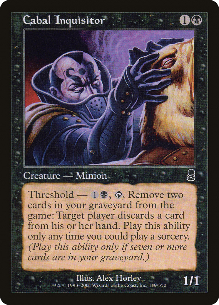 Cabal Inquisitor [ODY-119]
